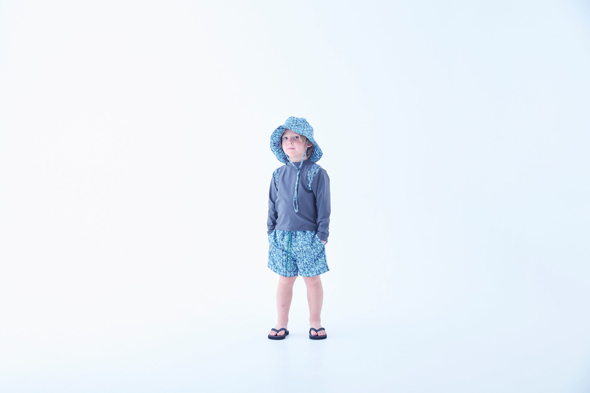Plain Rush Guard UNISEX [eLfinFolk] (26SS)