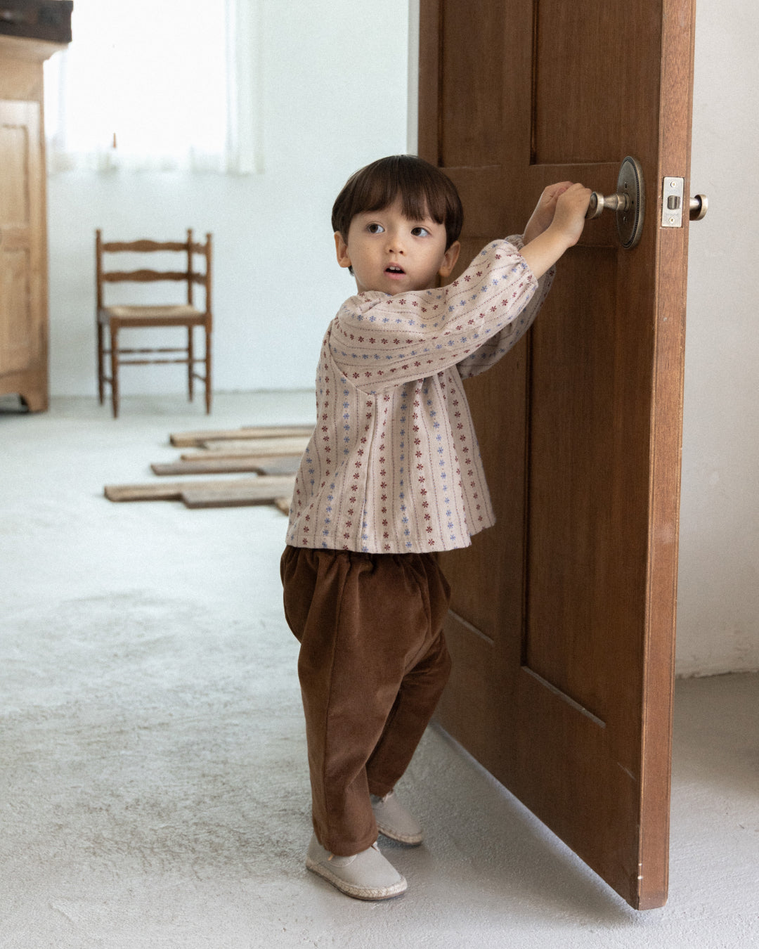 Vintage Garden Blouse [Doucement] (25AW)【2025年10月下旬以降お届け予定】