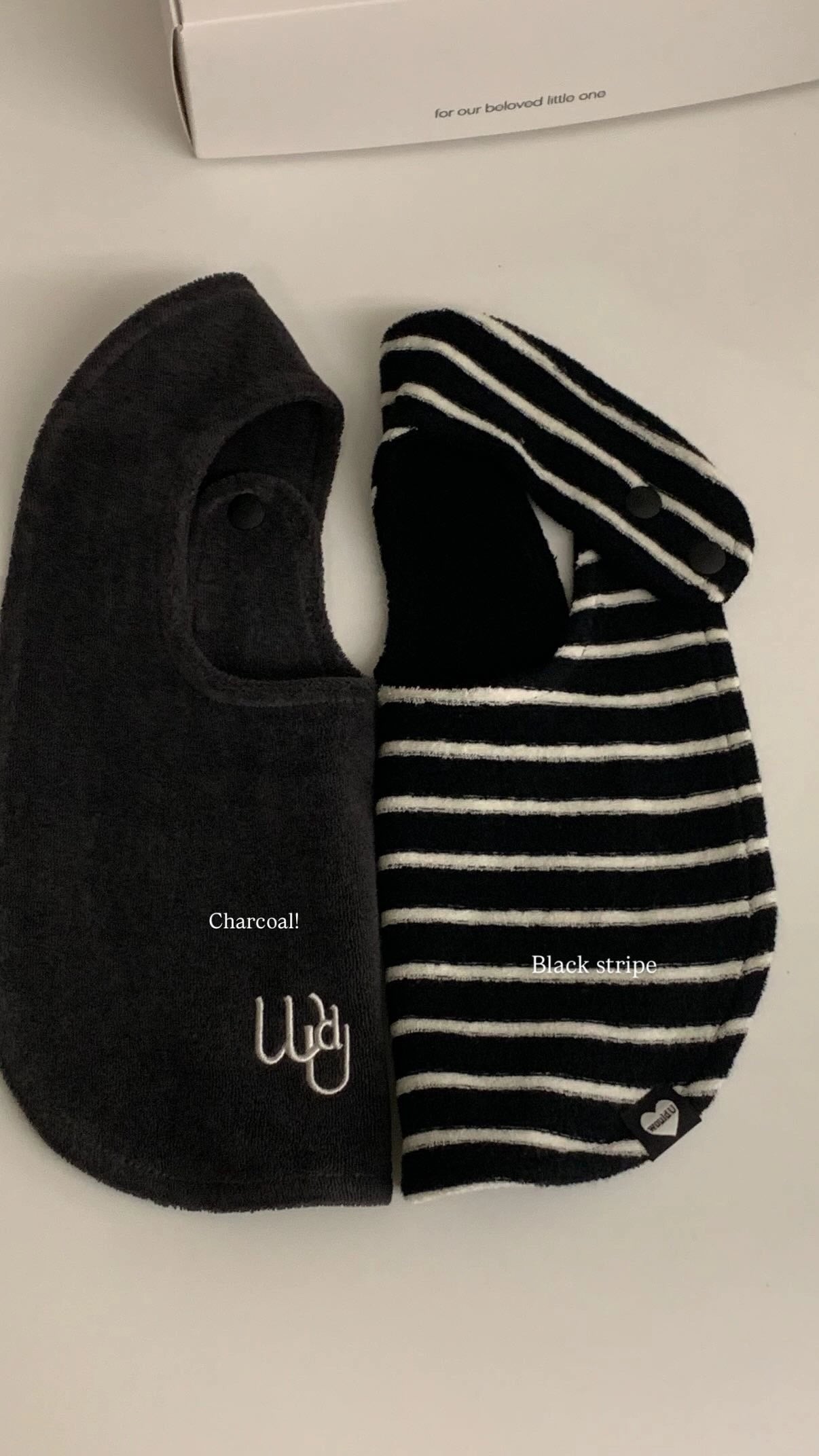 Cloud Terry Bibs [wouldU]