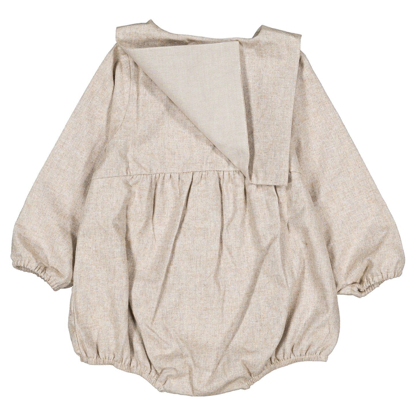 【オーダー会】 Romper ALMA - flannel beige [Maison Marelle](25AW Drop1) 【2025年12月中旬以降発送予定】