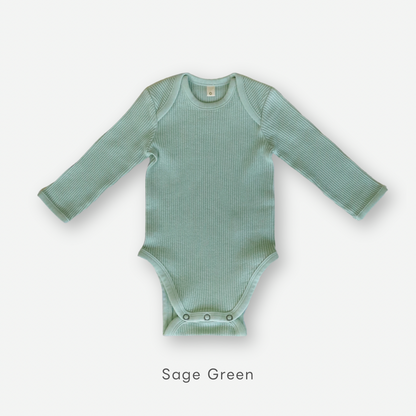 【26年11月オーダー会】 Long Sleeve Baby Suit [EARTH THE ARCHIVE] (全4色) 【2026年3月上旬以降お届け予定】