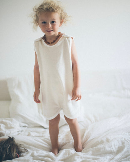 Sleeping vest - Ecru Cream [EARTH THE ARCHIVE] (26AW)
