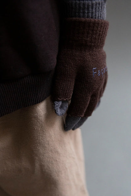 Double Gloves 2p - Ocean/Soil [Façade](26AW)drop1