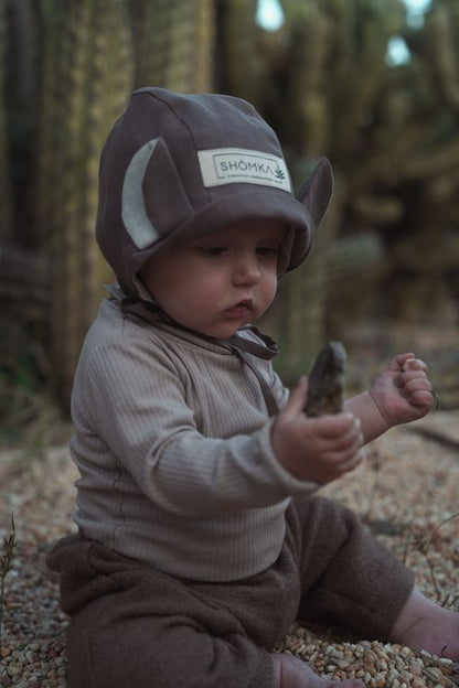 【オーダー会】'CAMEL' LINEN BONNET [SHOMKA] 【2026年4月中旬以降順次発送】