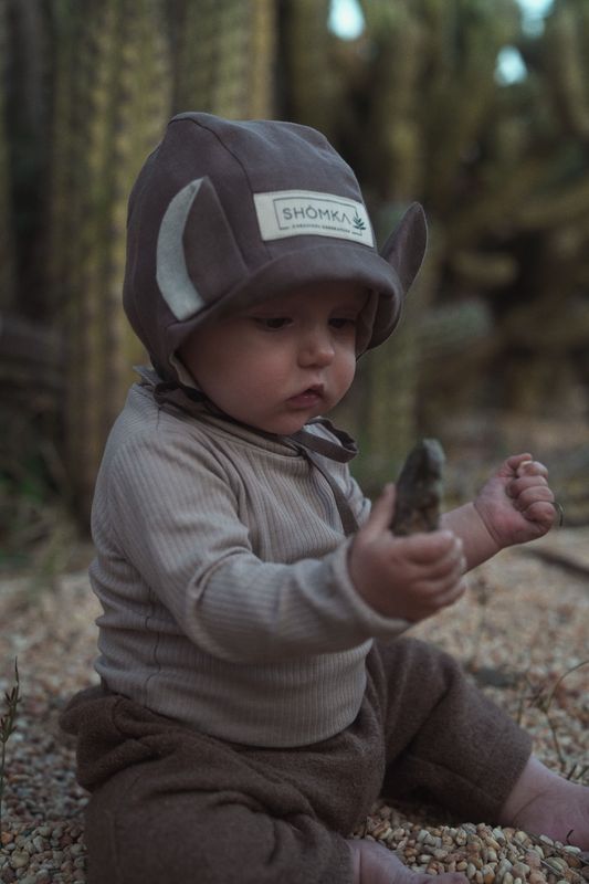 【オーダー会】'CAMEL' LINEN BONNET [SHOMKA] 【2026年4月中旬以降順次発送】
