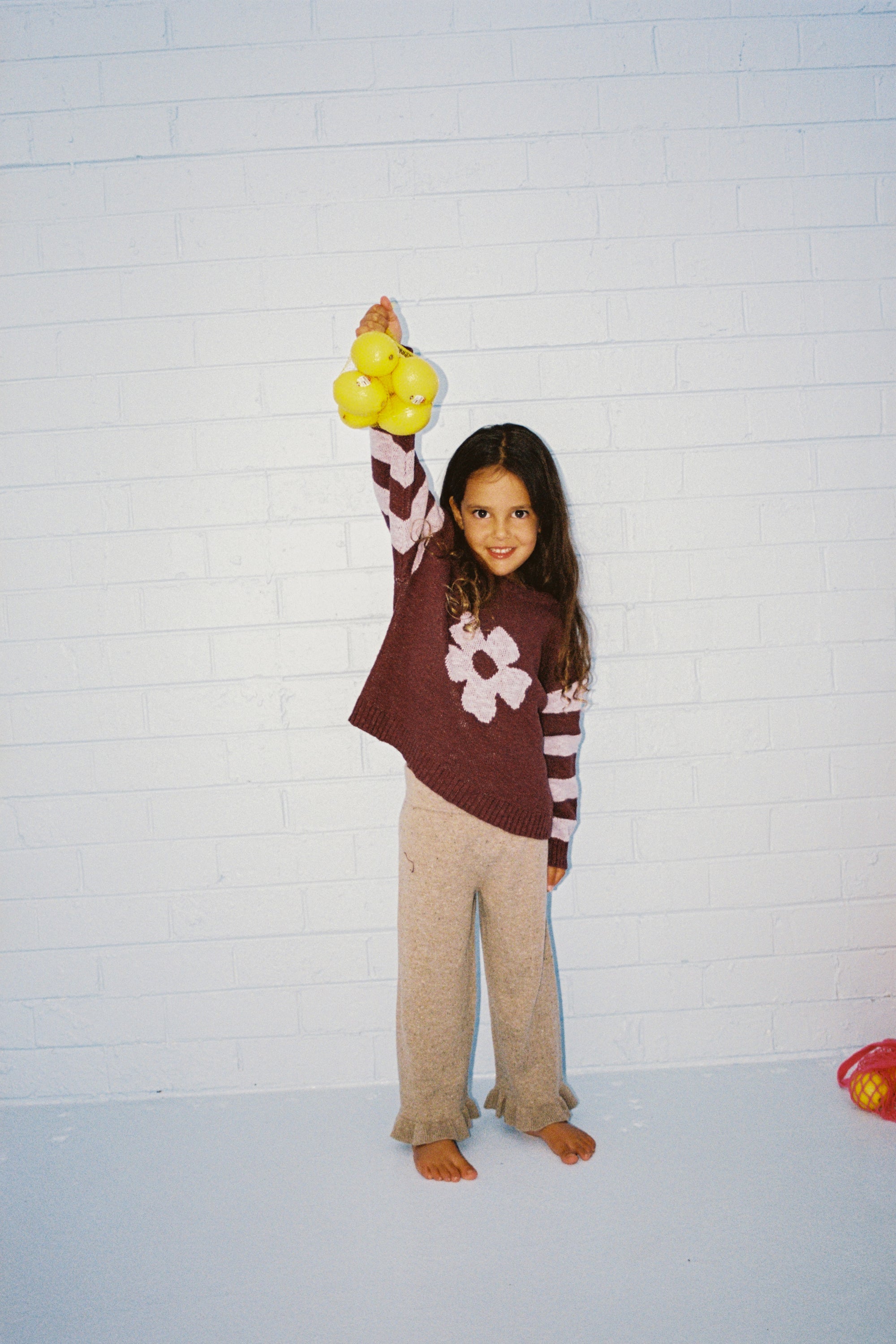 Bloom Knit Pull Over - Plum [GROWN] (26AW) drop2