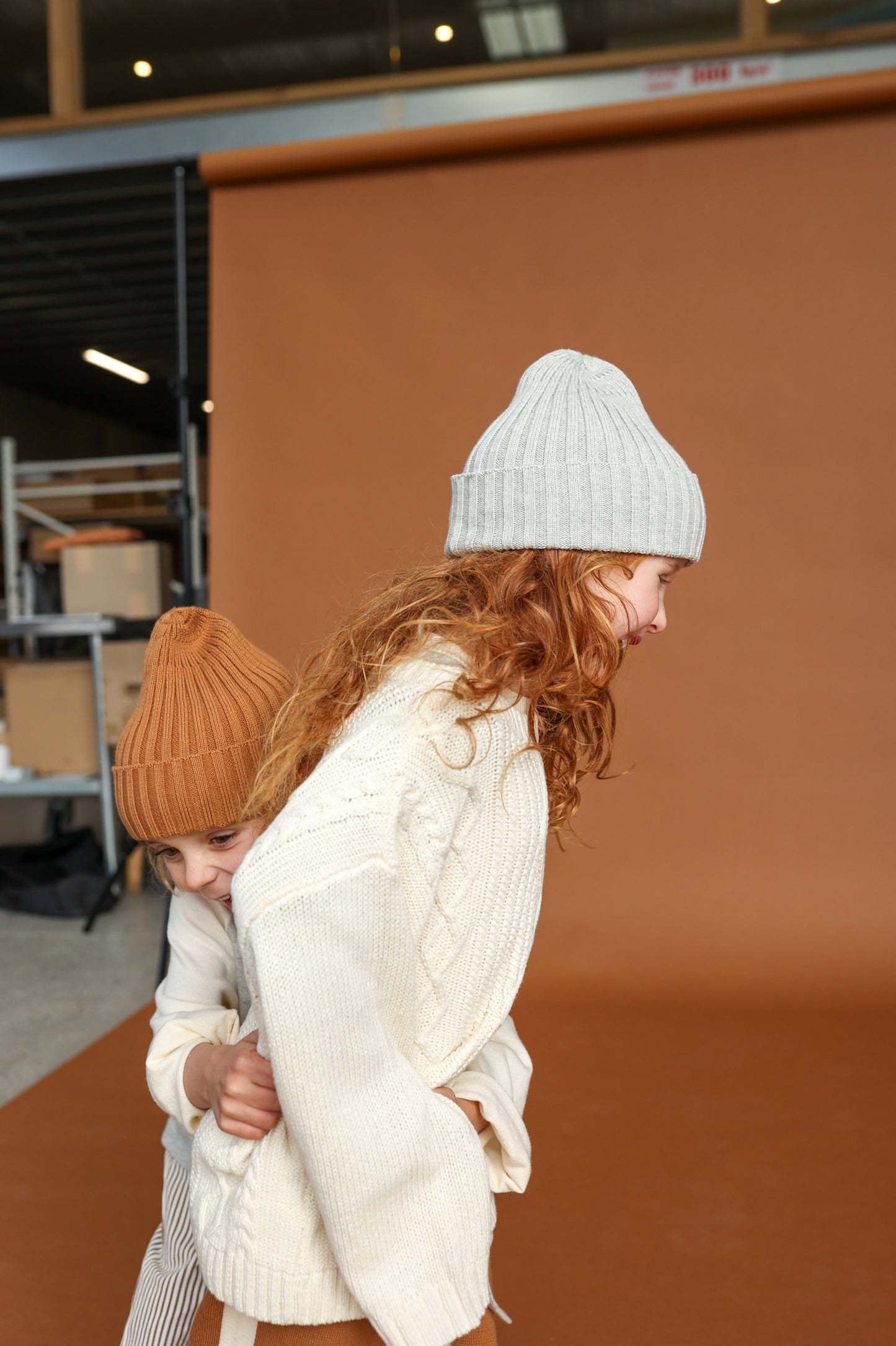 Ribbed Pixie Beanie - Grey Marle [GROWN](25KIDS CLUB)
