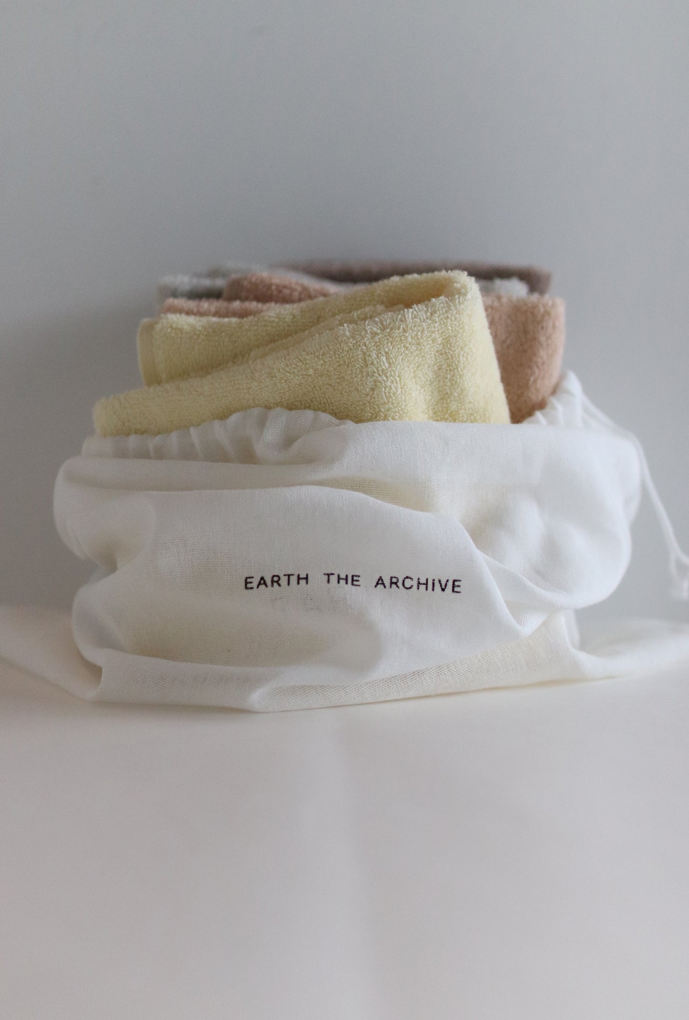 Plant Dyed Organic Towel - Hand [EARTH THE ARCHIVE] (全5色)