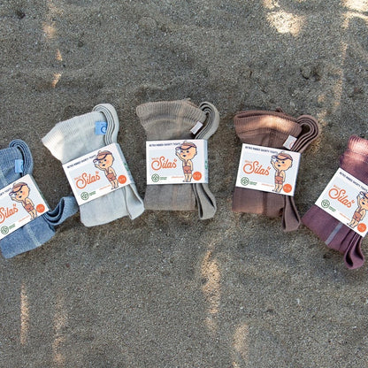 Retro Ribbed Shorty Tights - Granola [SILLY Silas]