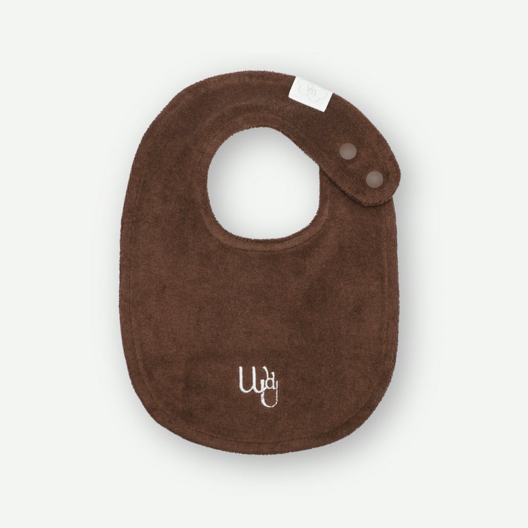 Cloud Terry Bibs - Brown [wouldU]