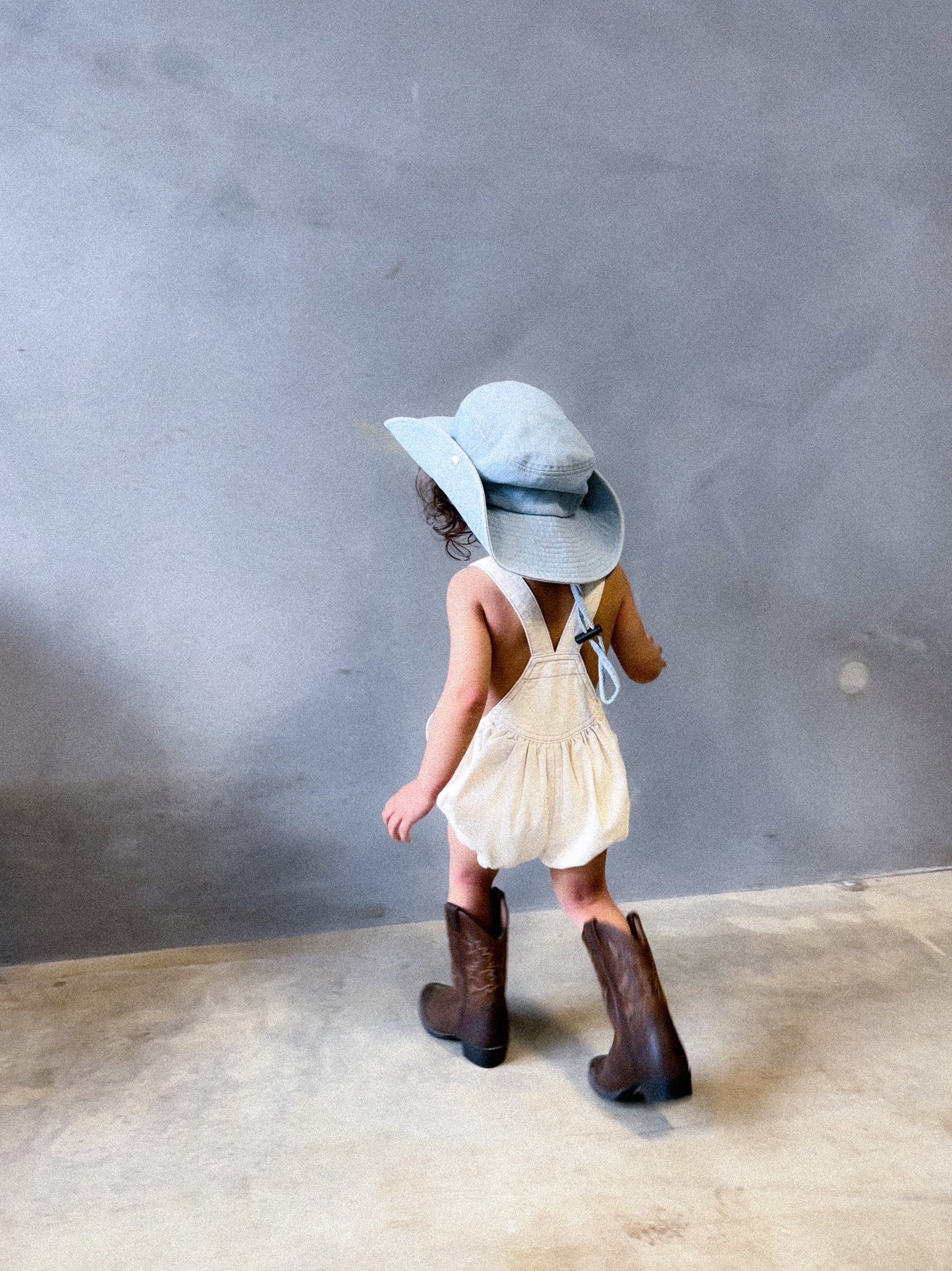 Bowie Bubble Romper - New Natural [Twin Collective]