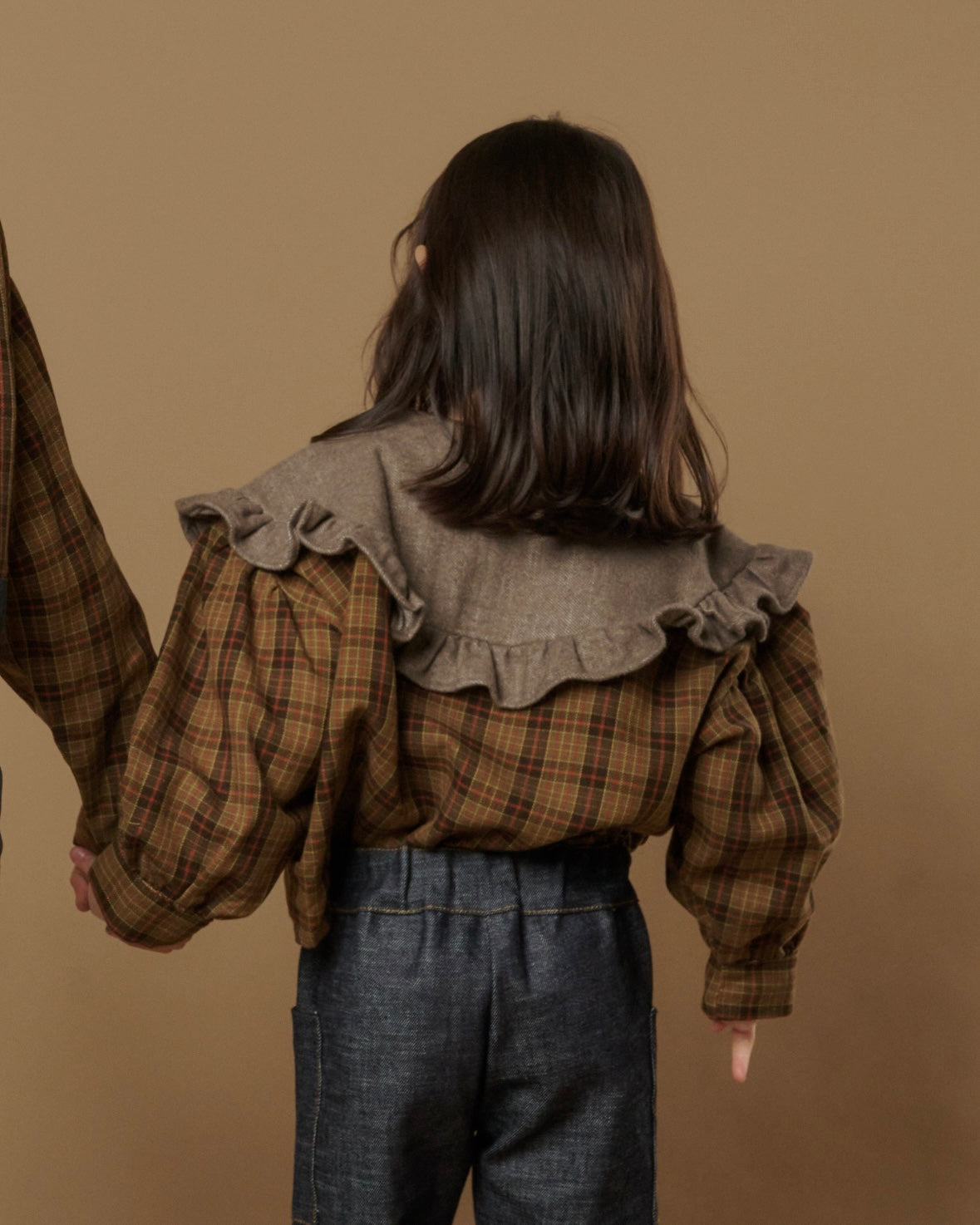 Lacey Top - Autumn Plaid / Cocoa Wash [HELLO LUPO] (25AW)