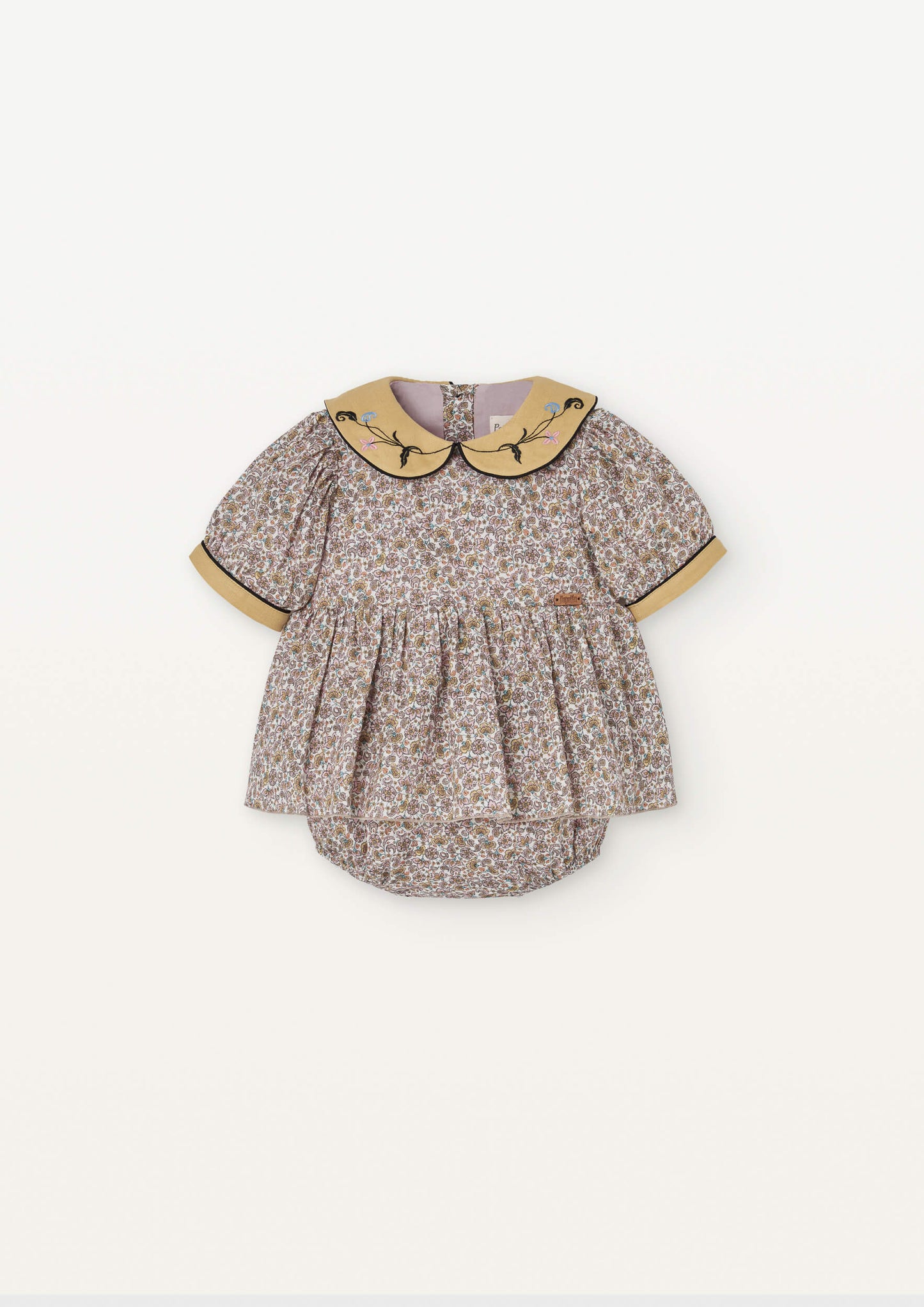 Rompers with frill skirt - Cashmere [Popelin] (25SS)