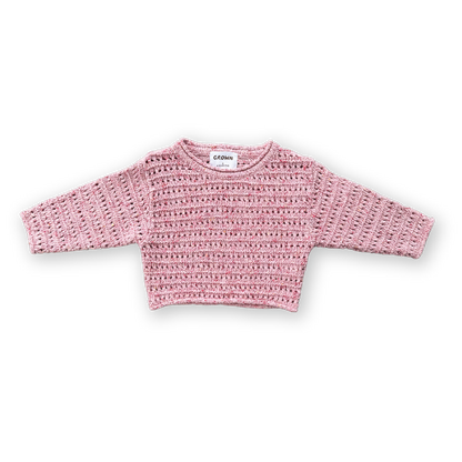 Summer Open-Knit Pull Over - Blossom