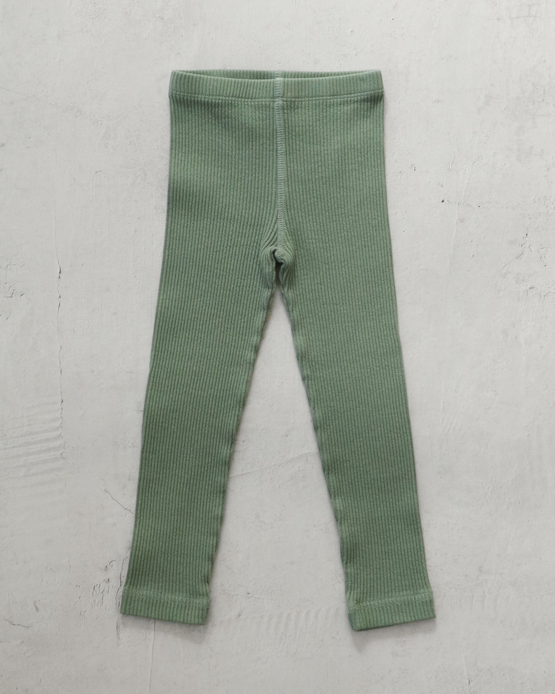 Ribbed pants - Green [EARTH THE ARCHIVE] (26AW)