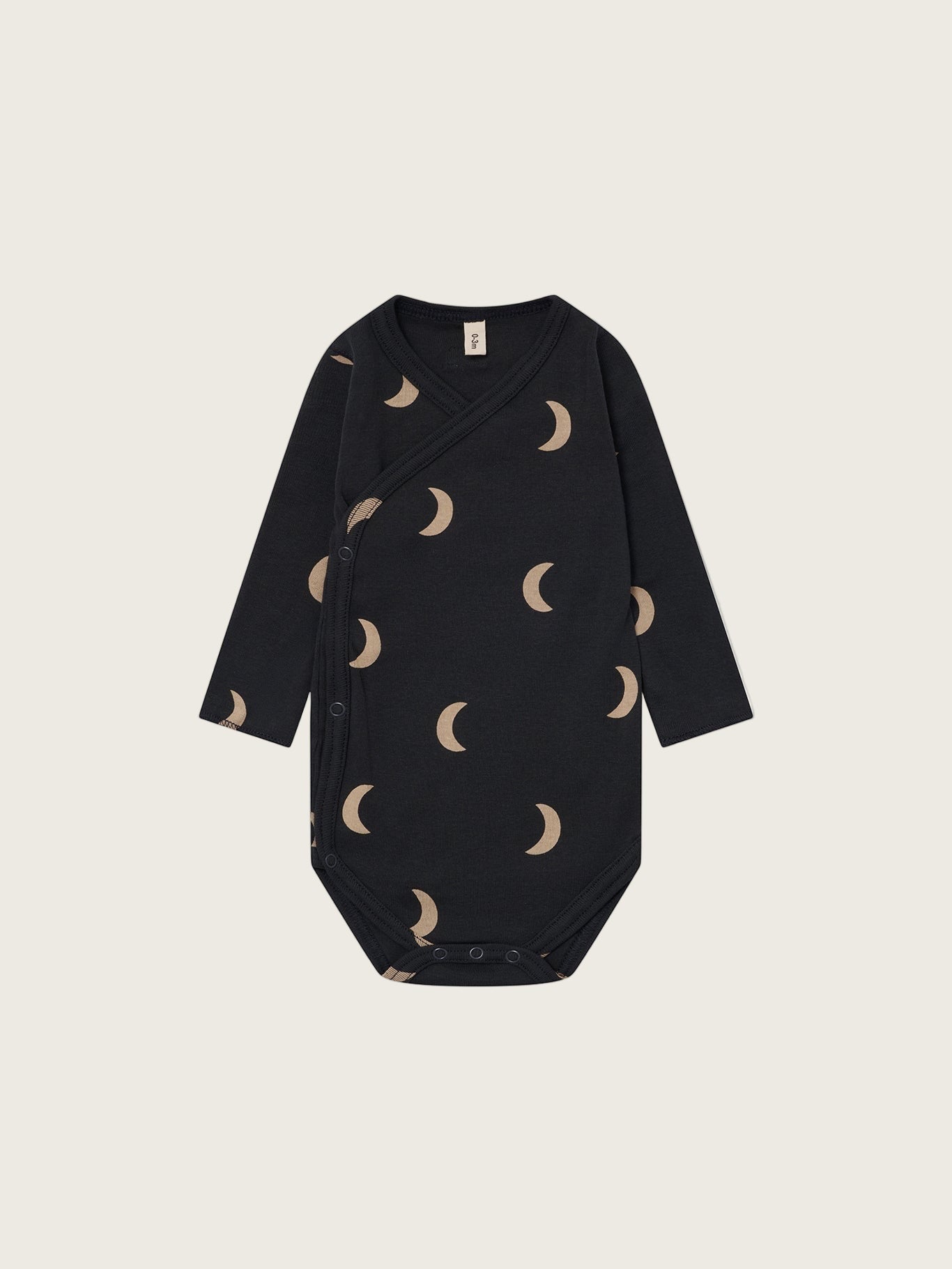 Charcoal Midnight Wrap Bodysuit [organic zoo] (core collection)