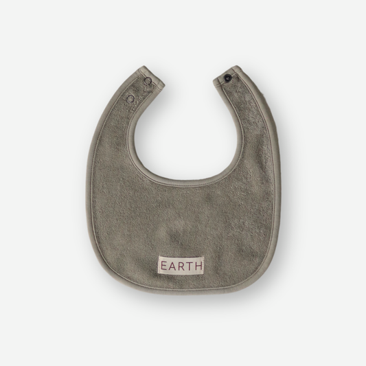 Organic Bib - Khaki [EARTH THE ARCHIVE] (26AW)