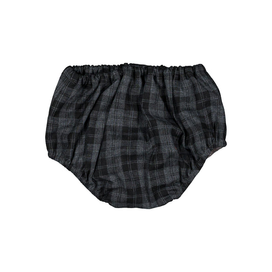 Bloomer CHAILLOT - tartan gray [Maison Marelle](25AW Drop1)
