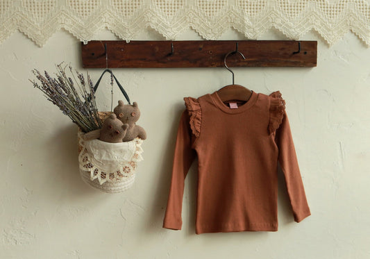 [Puella FLO] Sharon tee / brown