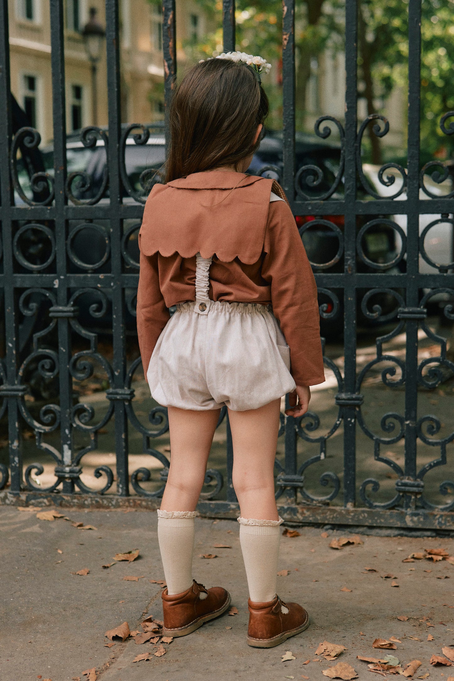 Blouse GRENELLE terracota