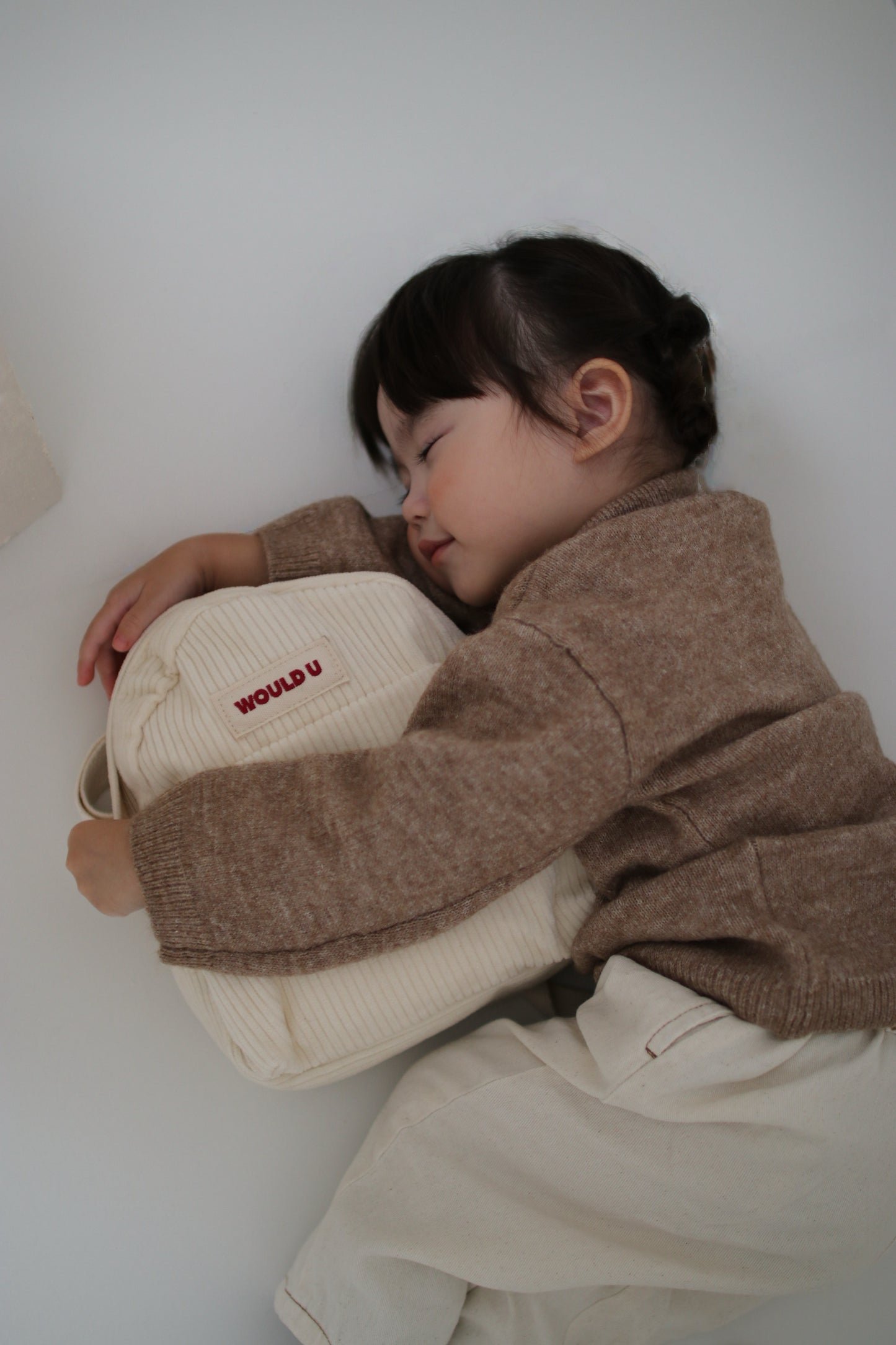 【オーダー会】Wouldu Corduroy Back Pack - Cream [wouldU]【2025年11月下旬以降順次お届け予定】