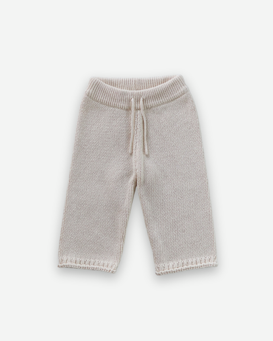 Knit bottom - Cream [EARTH THE ARCHIVE] (26AW)