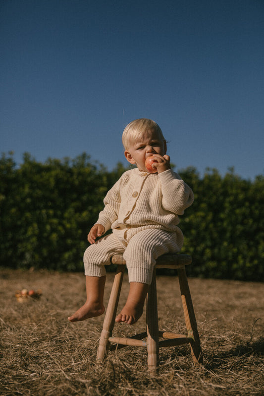 Button Knit Jumpsuit [EARTH THE ARCHIVE] (全3色)