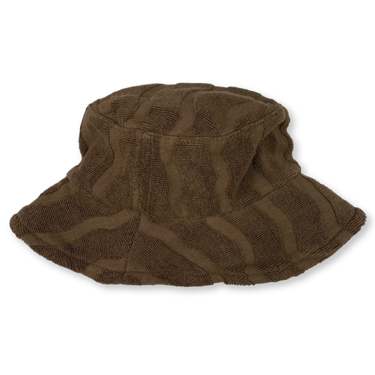 [GROWN] Terry Bucket Hat / Mud