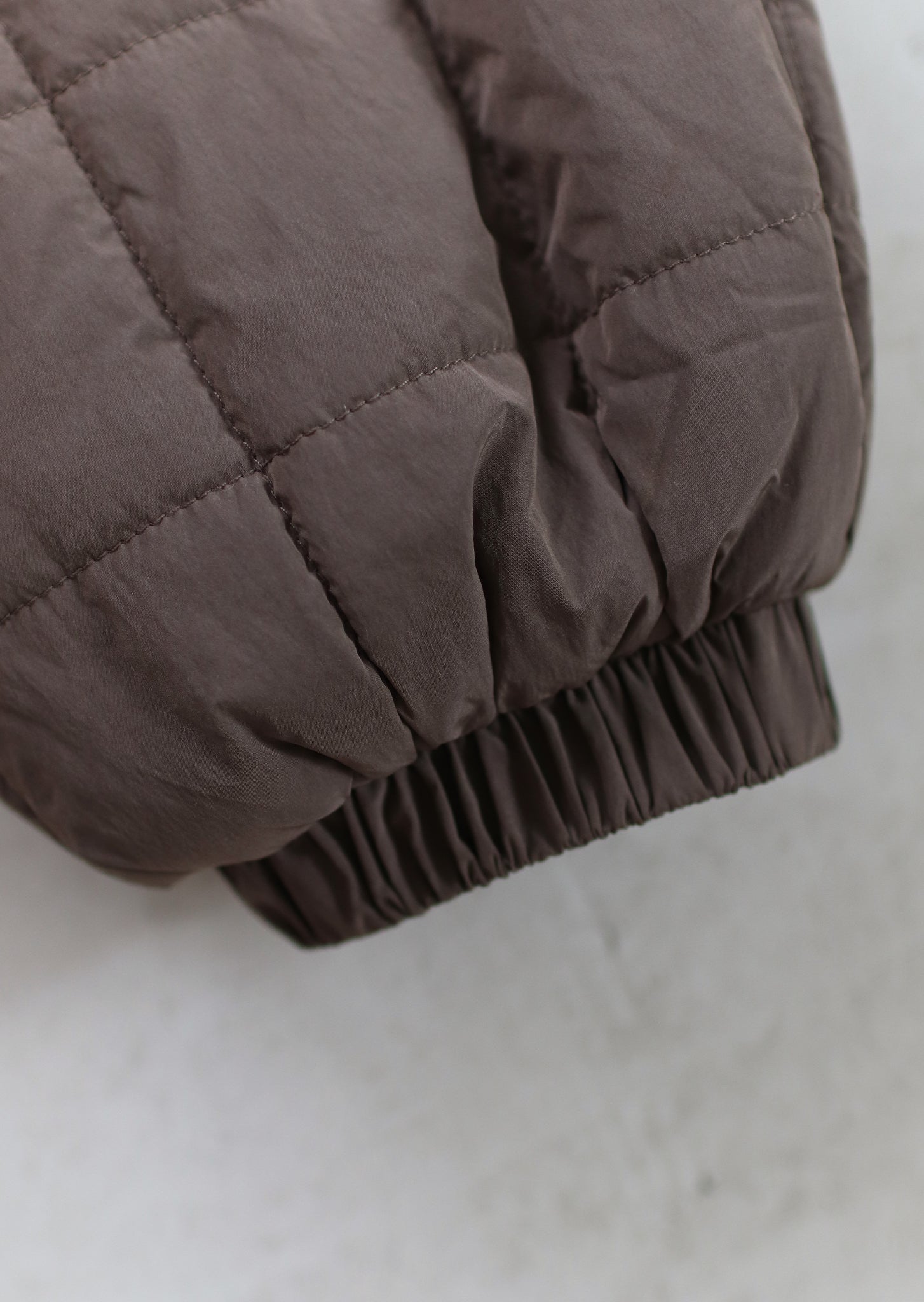 Lightweight padded pants - Brown [EARTH THE ARCHIVE] (26AW)
