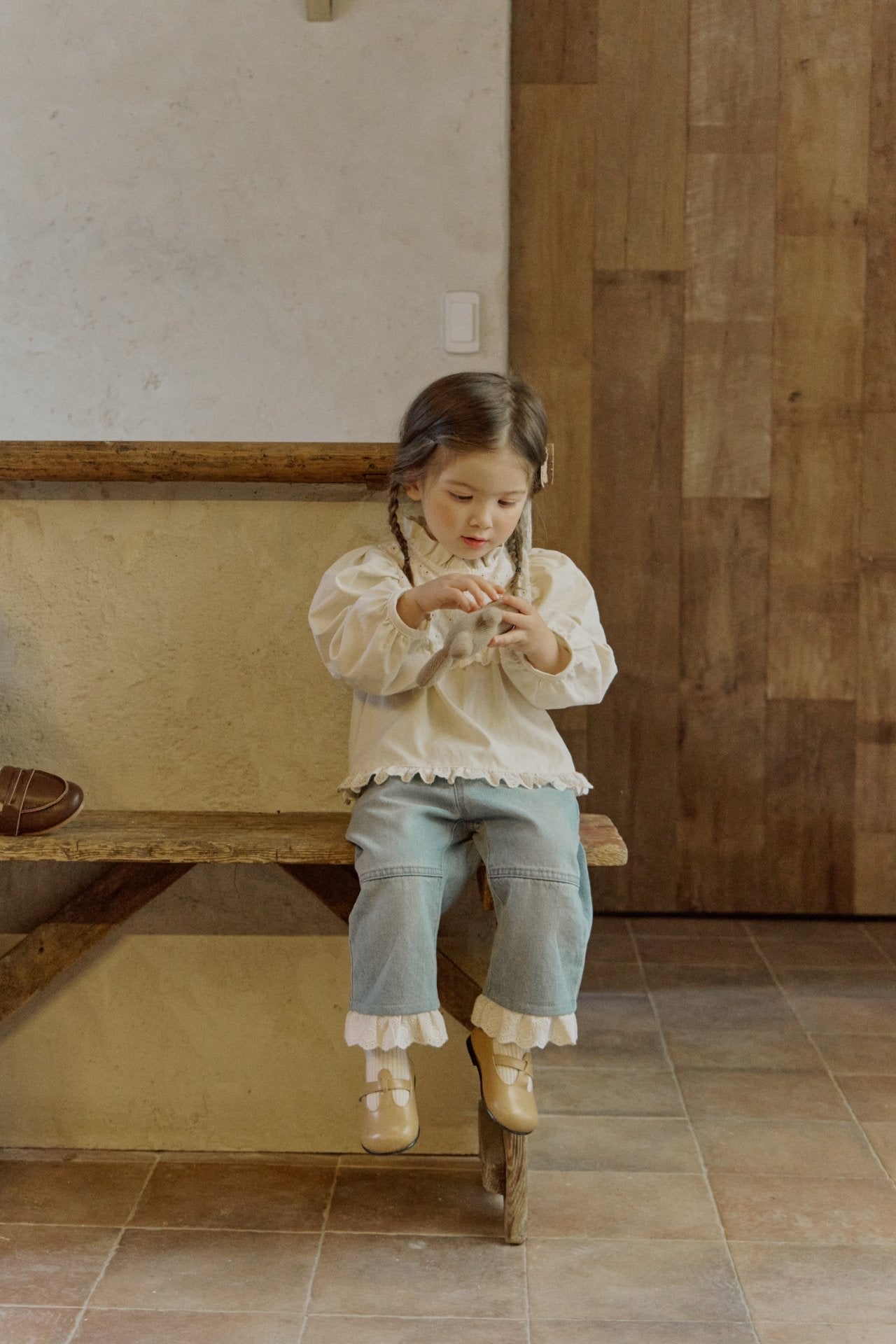 [Puella FLO] rumi denim pants