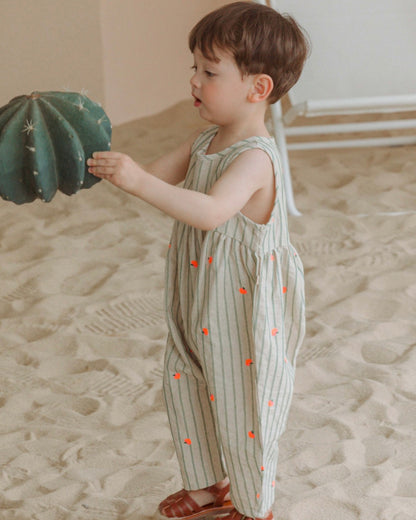 Peach Bloom Linen Suit  [Doucement] (25SS)