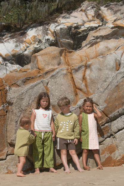 Organic Candy Cane Christmas Jumper [GROWN] (25HOL)