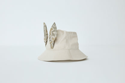 AZULEJOS Beast Bucket Hat - ivory [eLfinFolk] (26SS)