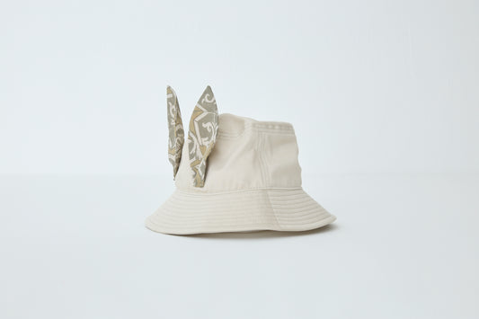 AZULEJOS Beast Bucket Hat - ivory [eLfinFolk] (26SS)