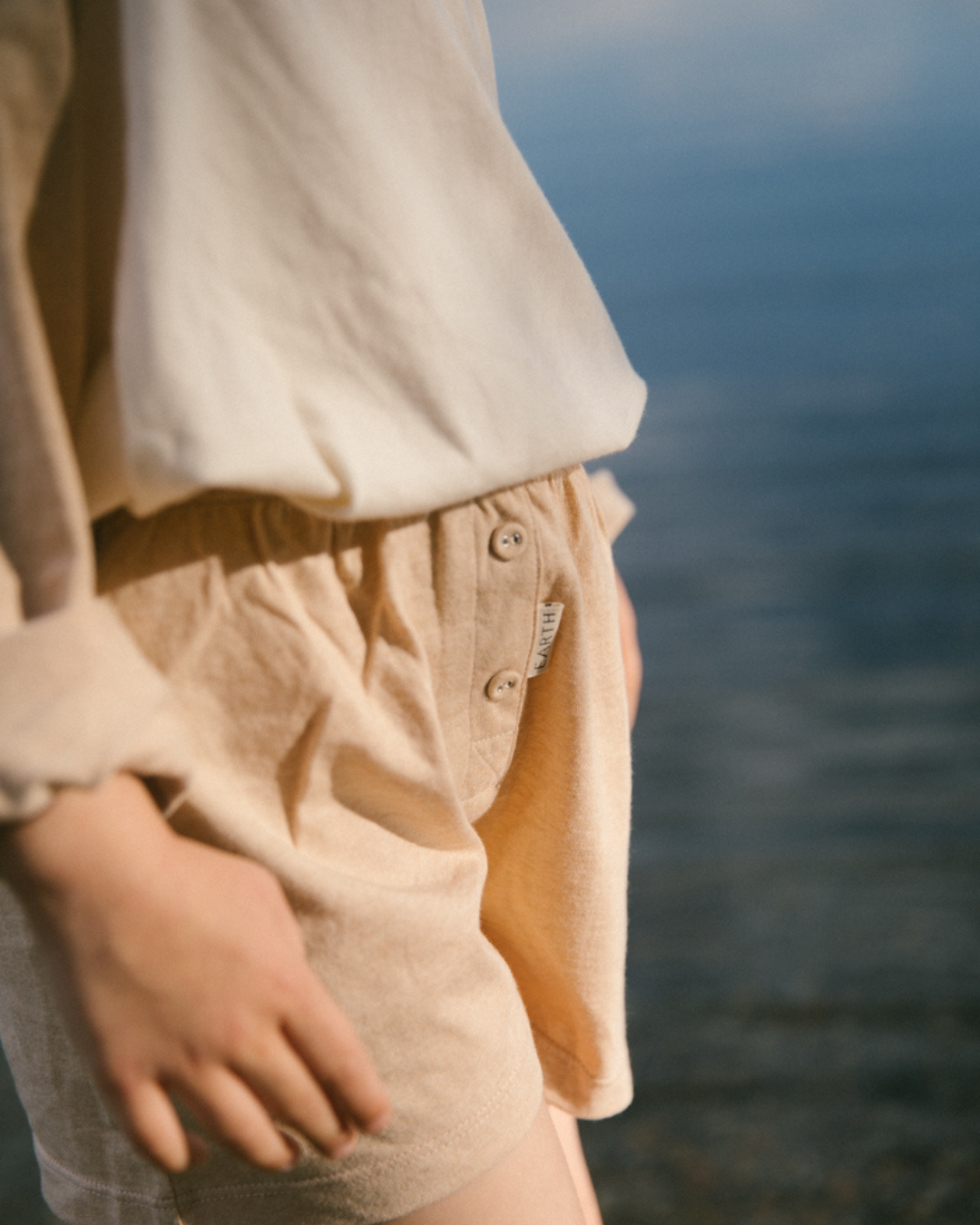 Raglan T-shirt - Cream/Beige [EARTH THE ARCHIVE] (26AW)