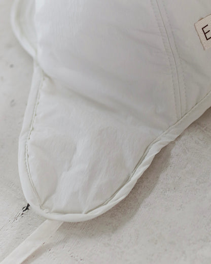 Ear muff cap - Cream [EARTH THE ARCHIVE] (26AW)