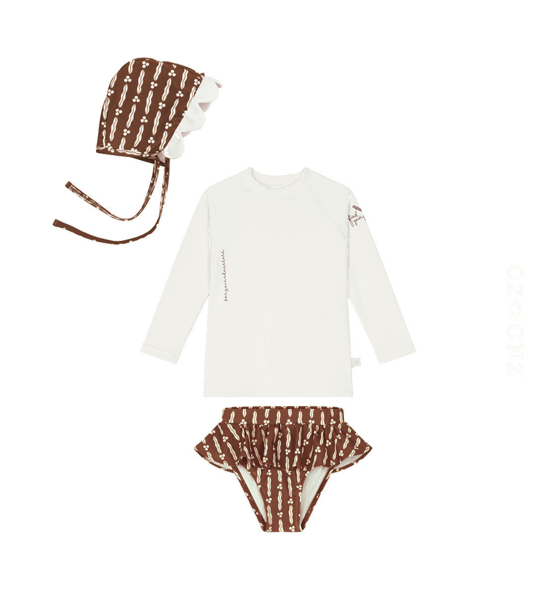 Coconut Sand - Ivory (3pcs)  [OZONZ] (25SS)