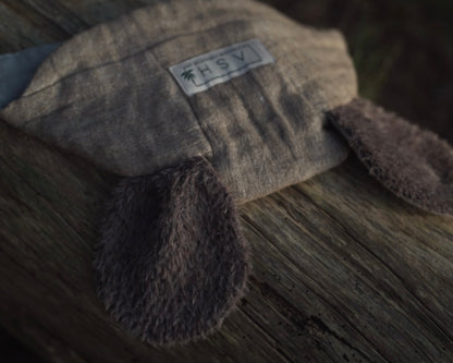 WOOL MOUSE BRIM BONNET - TUNDRA (ALPACA EAR)