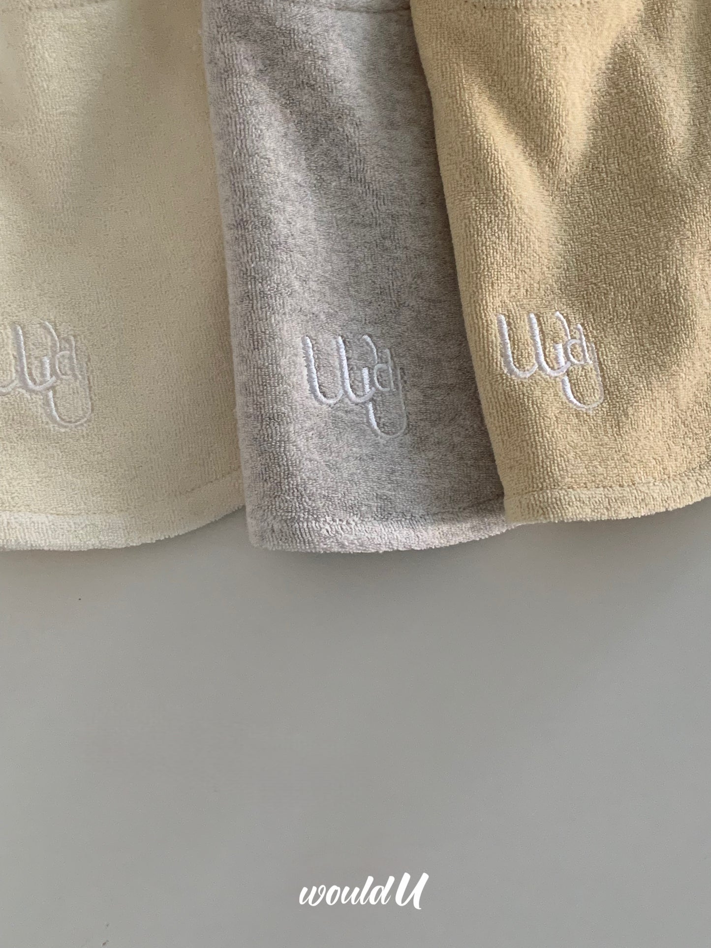 【オーダー会】cloud terry bibs [wouldU]【2025年11月下旬以降順次お届け予定】