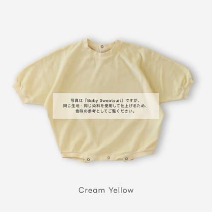 【26年11月オーダー会】 Cropped Sweat [EARTH THE ARCHIVE] (全5色) 【2026年3月上旬以降お届け予定】