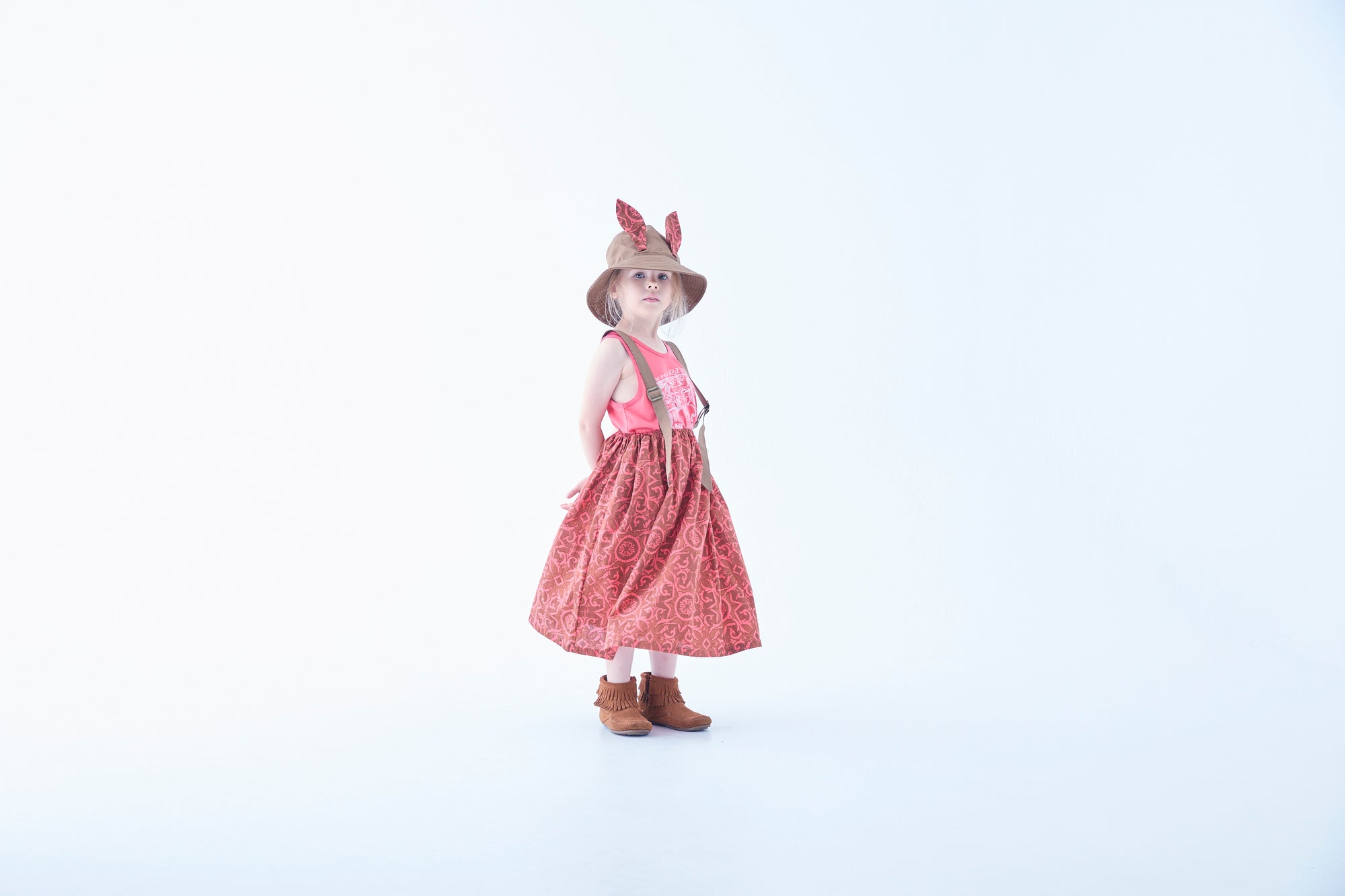 AZULEJOS Beast Bucket Hat - brown [eLfinFolk] (26SS)