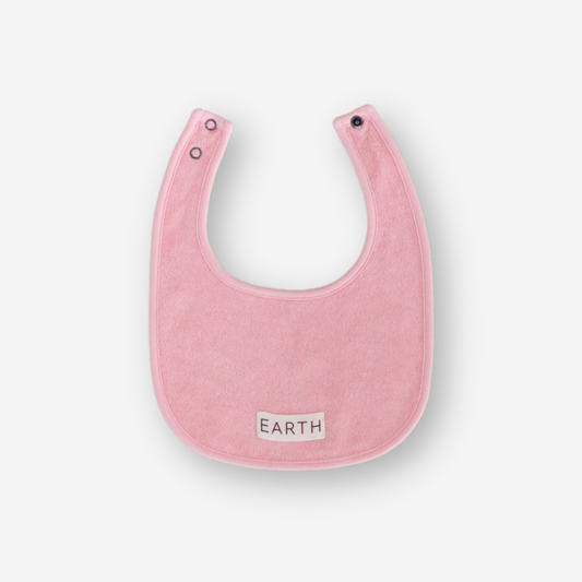 Organic Bib - Pink [EARTH THE ARCHIVE] (26AW)