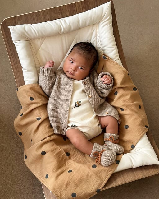 Gold Dots Muslin [organic zoo] (core collection)