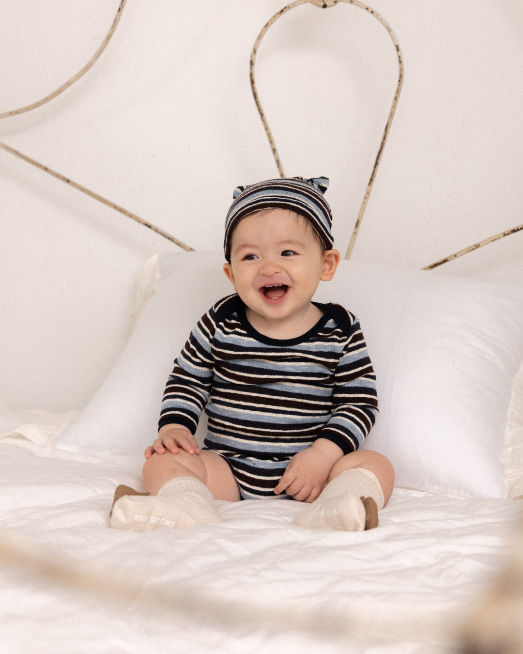 Forest ST Baby Suit Set - Midnight Blue  [Doucement] (25AW)【2025年10月下旬以降お届け予定】