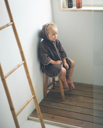 Towel Poncho - Ecru Cream [EARTH THE ARCHIVE] (26AW)