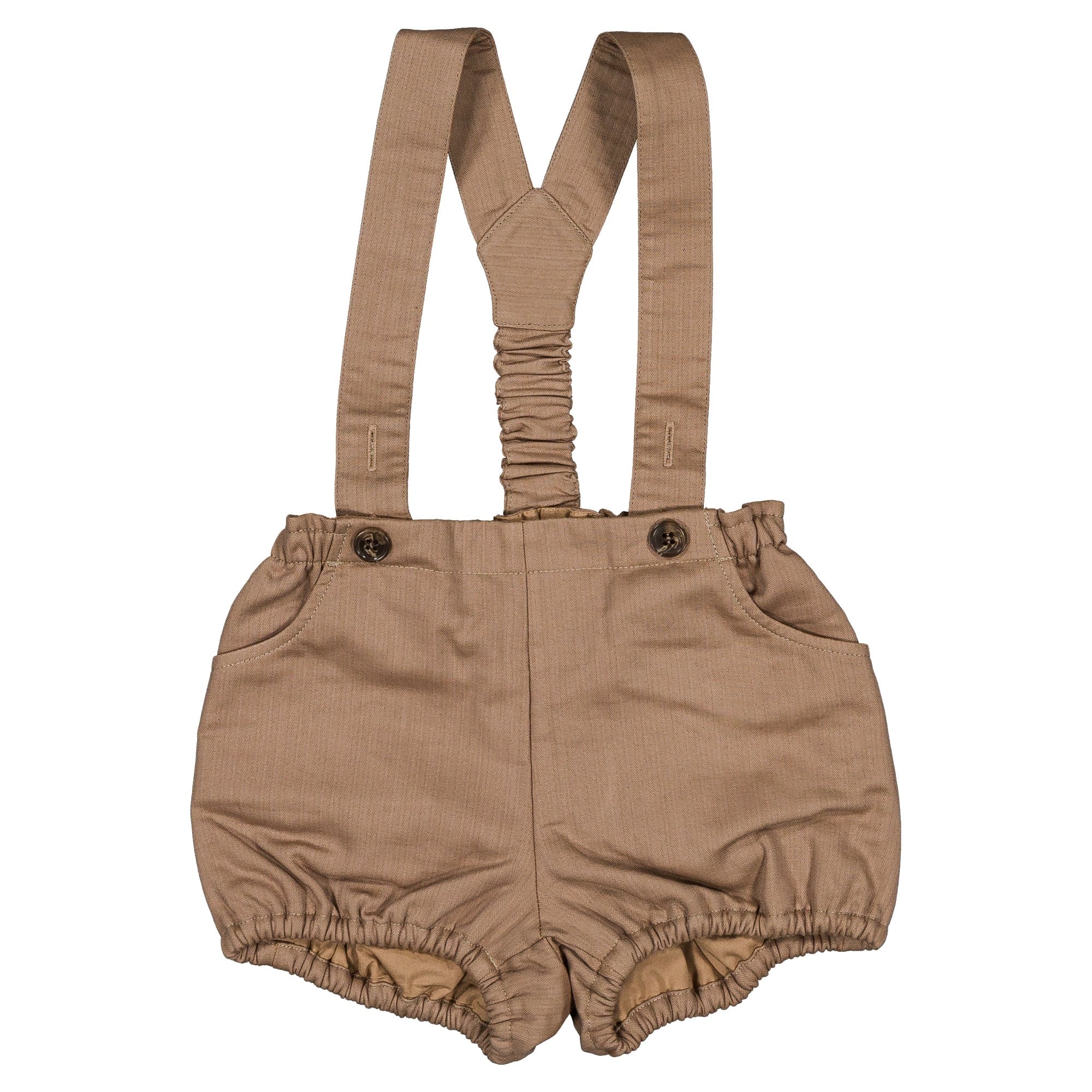 Bloomer straps TERNES - brown [Maison Marelle](25SS DROP2)