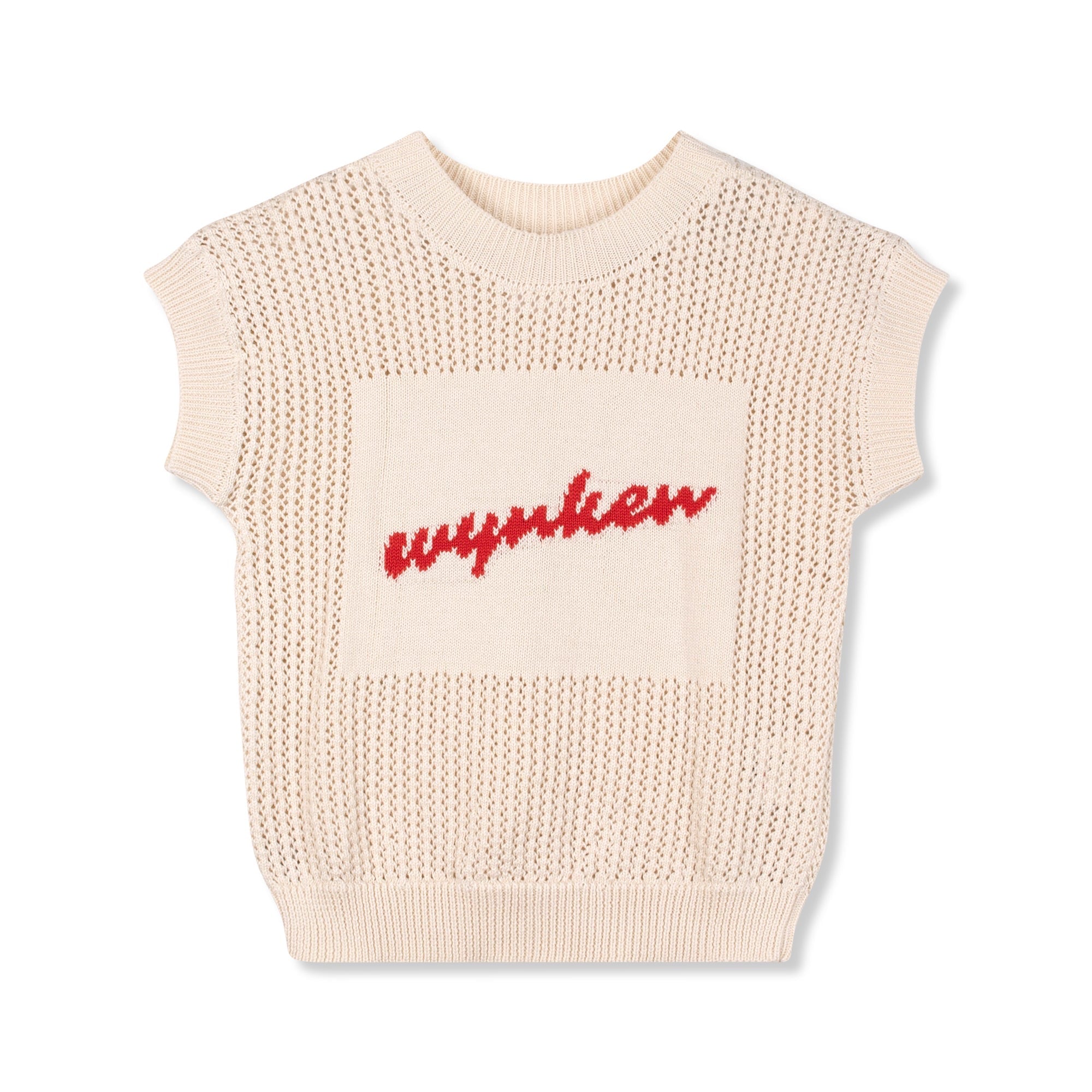 Airy Knit Tank - Ecru [Wynken](26SS)