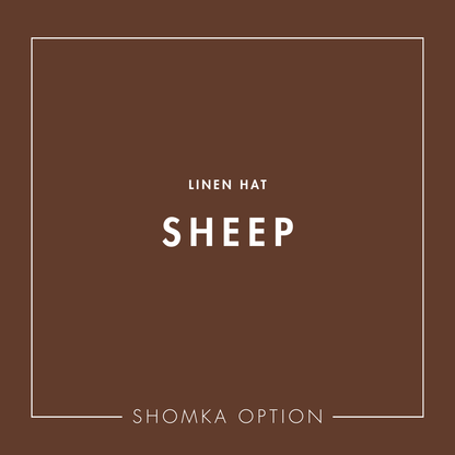 【SHÓMKA】option / type (linen hat)