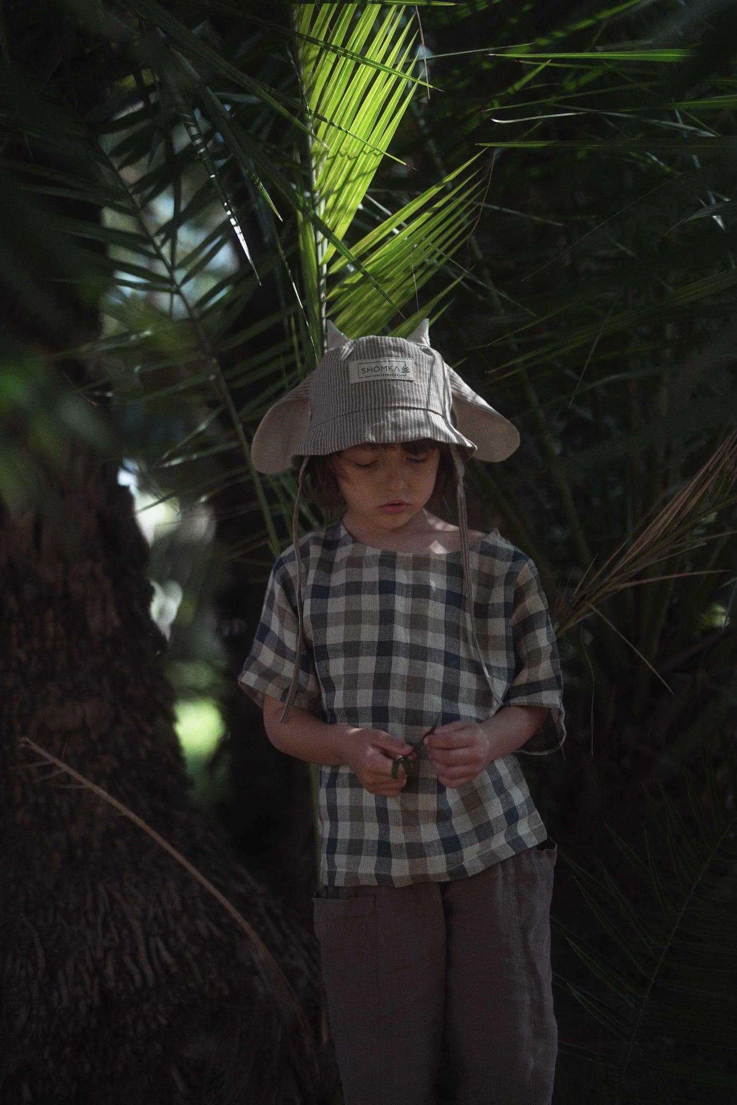 【オーダー会】'COW' LINEN HAT [SHOMKA] 【2026年4月中旬以降順次発送】