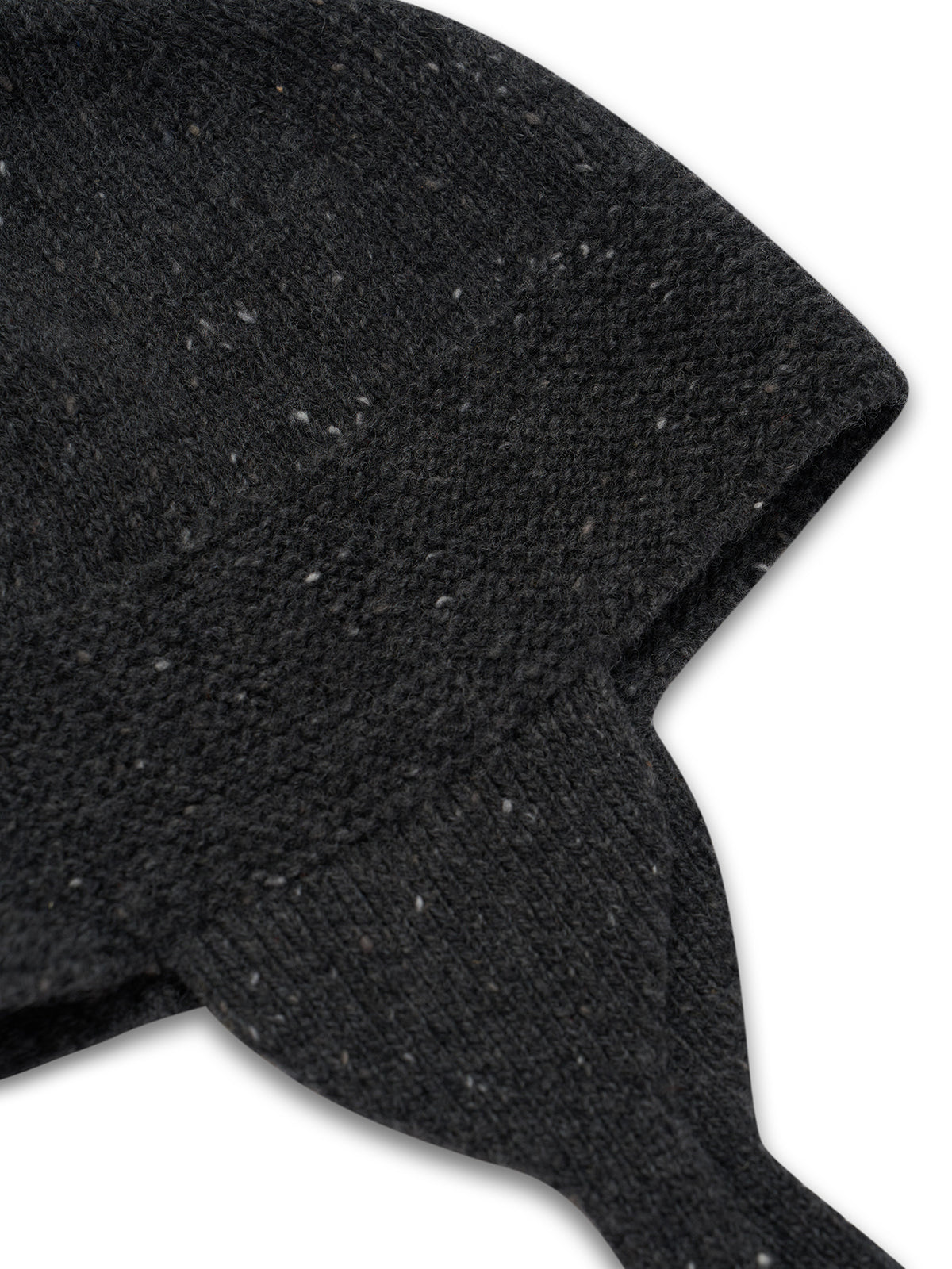 Charcoal contrast Tassel Hat [Organic Zoo](26AW)drop1